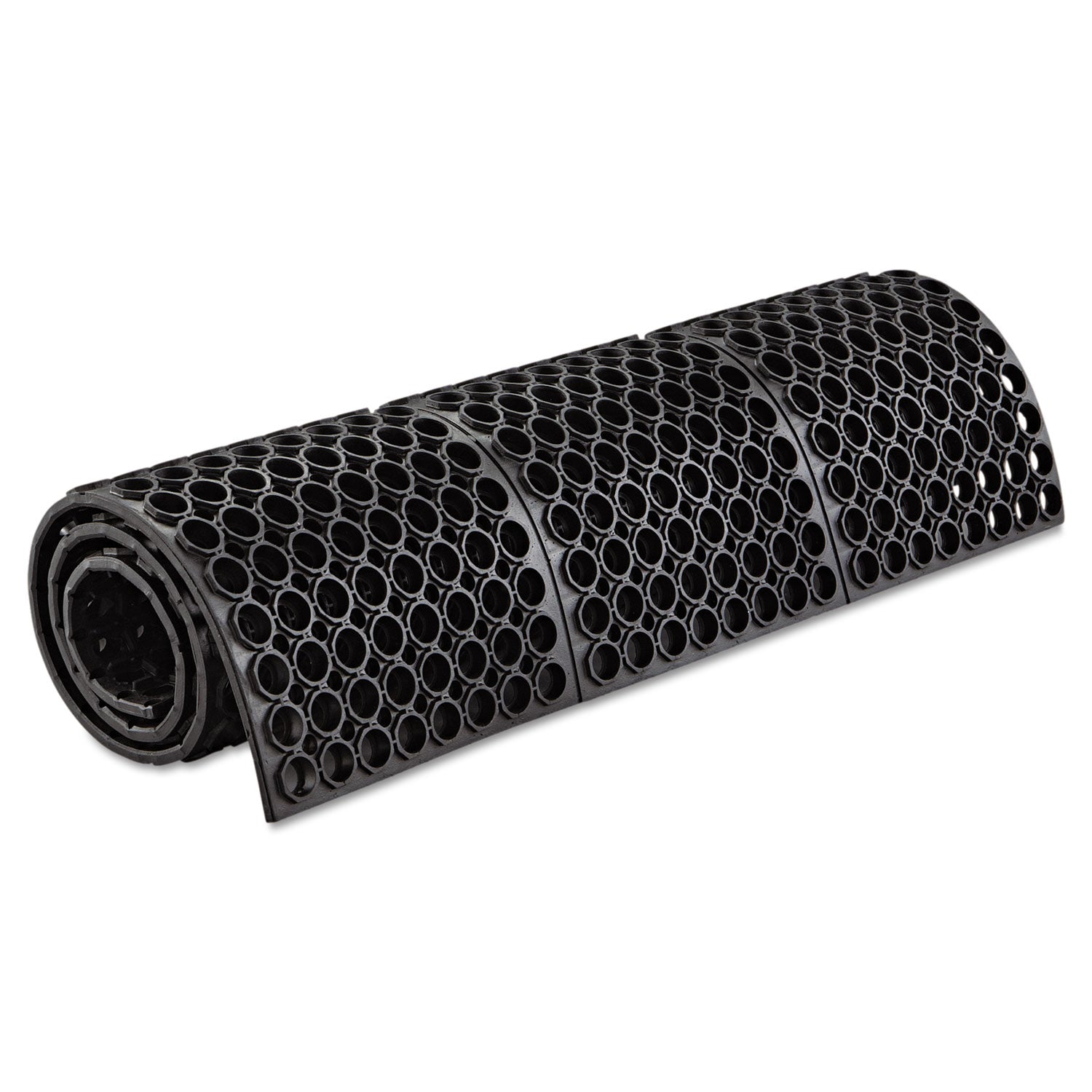 Safewalk Heavy-Duty Anti-Fatigue Drainage Mat, General Purpose, 36 x 60, Black - 