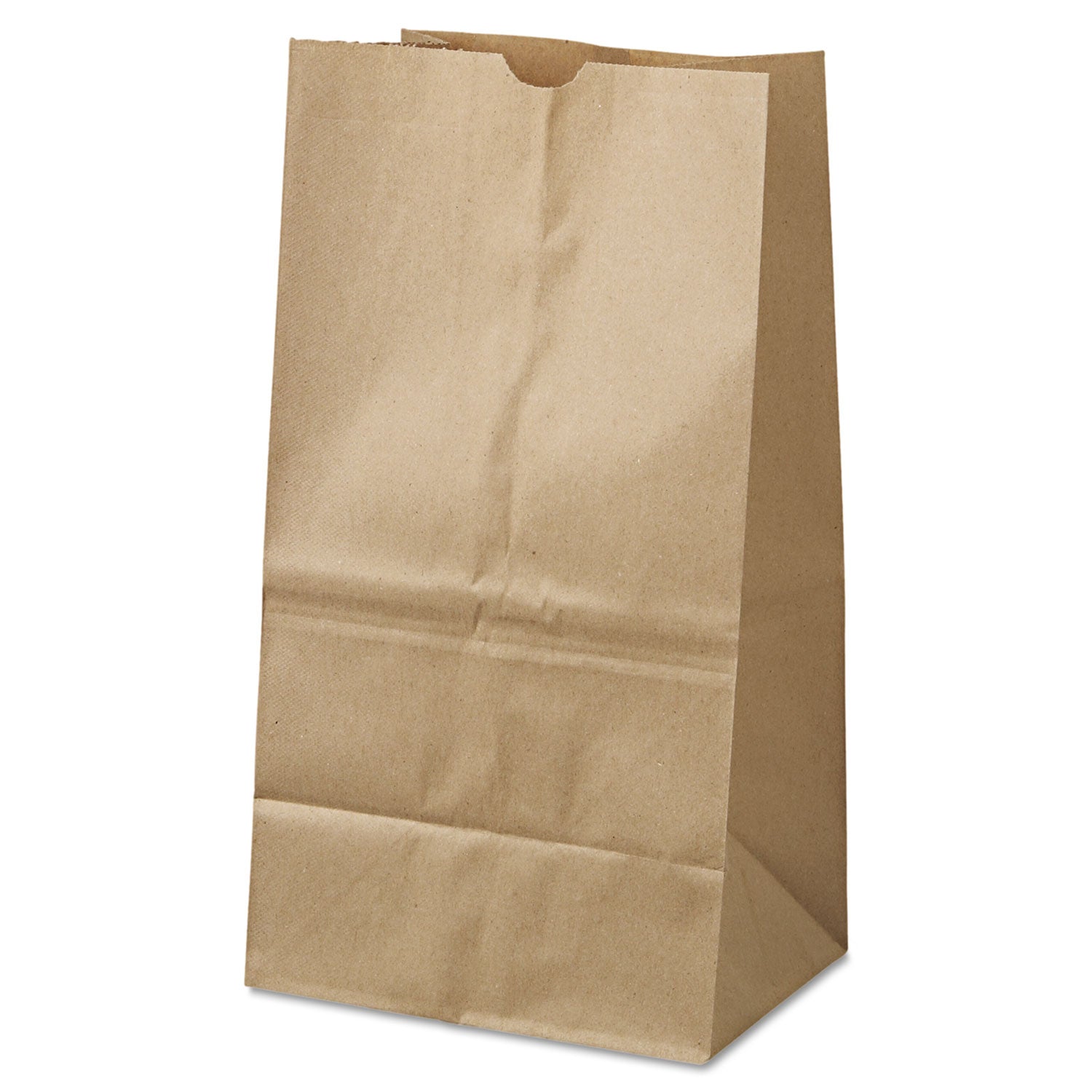 grocery-paper-bags-40-lb-capacity-#25-squat-825-x-613-x-1588-kraft-500-bags_baggk25s500 - 1