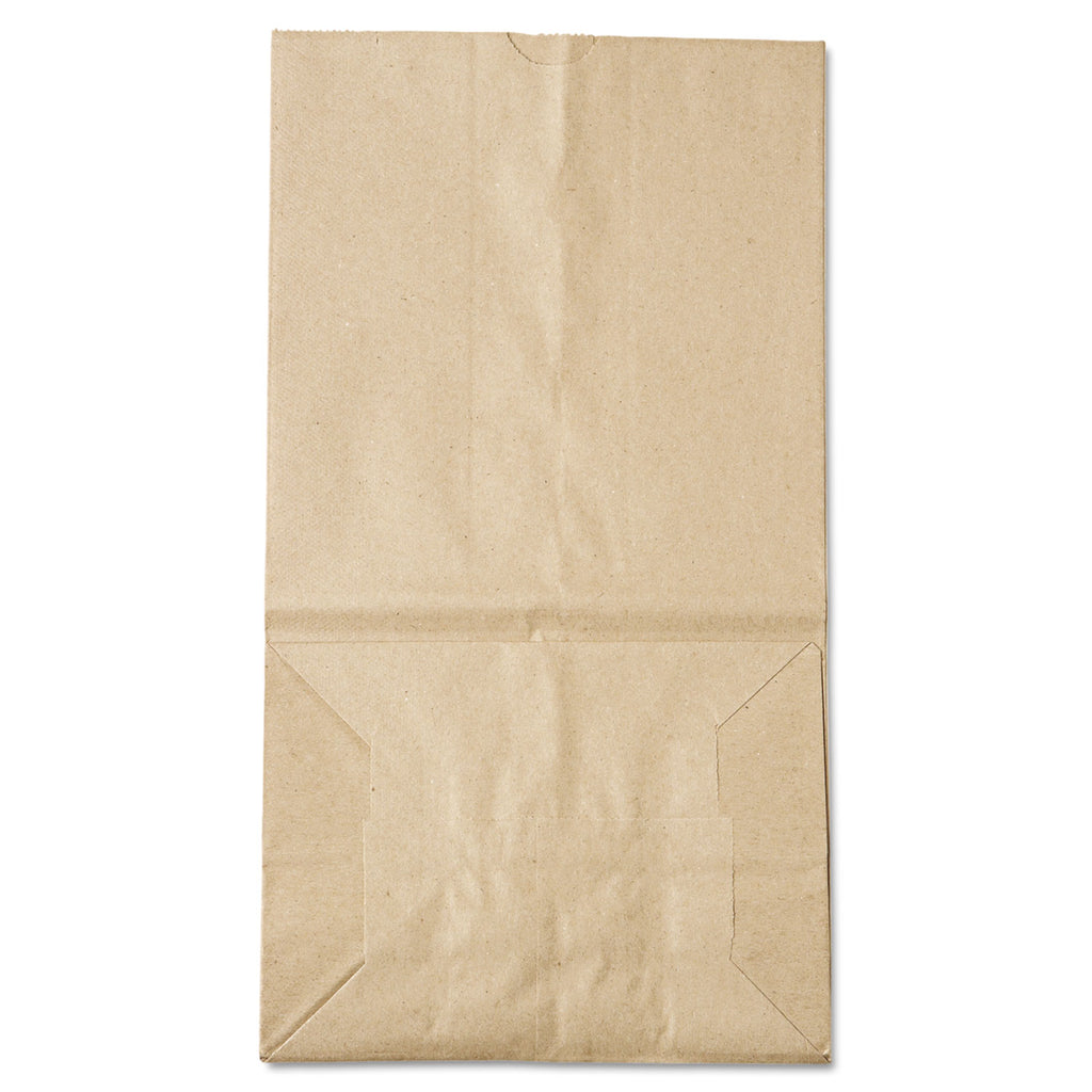 grocery-paper-bags-40-lb-capacity-#25-squat-825-x-613-x-1588-kraft-500-bags_baggk25s500 - 2