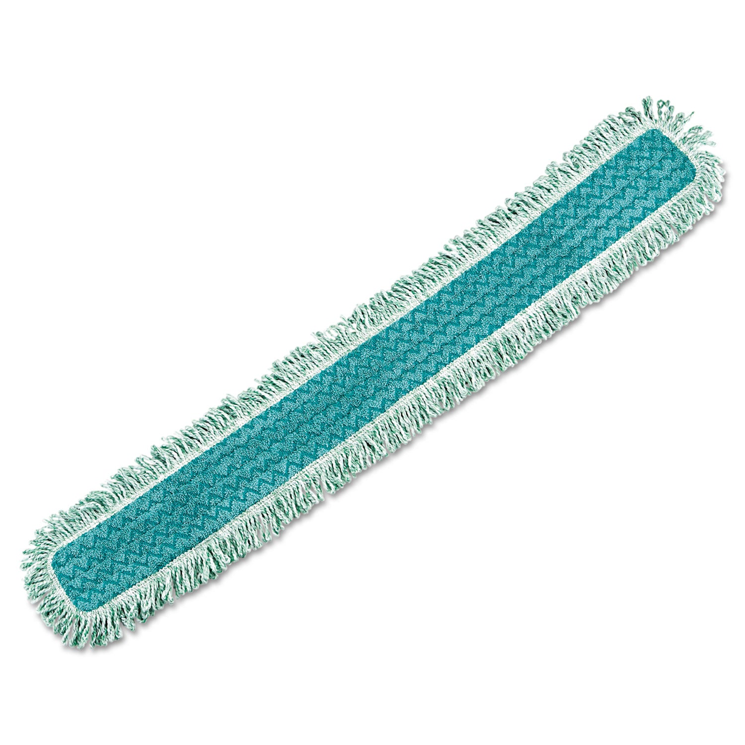 HYGEN Dust Mop Heads With Fringe, Green, 48", Microfiber - 