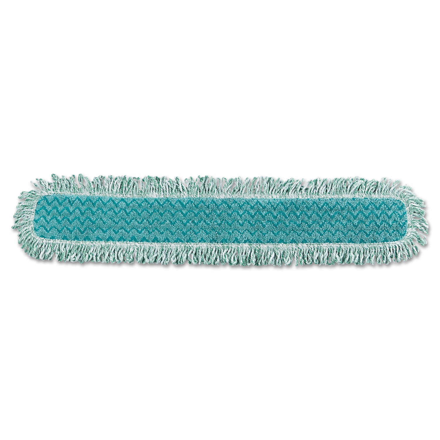 HYGEN Dry Dusting Mop Heads with Fringe, 36", Microfiber, Green - 