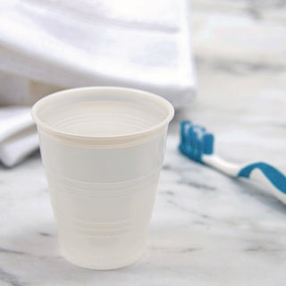 High-Impact Polystyrene Cold Cups, 5 oz, Translucent, 100 Cups/Sleeve, 25 Sleeves/Carton