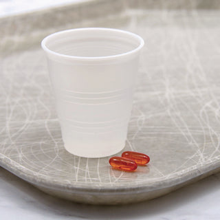 High-Impact Polystyrene Cold Cups, 5 oz, Translucent, 100 Cups/Sleeve, 25 Sleeves/Carton