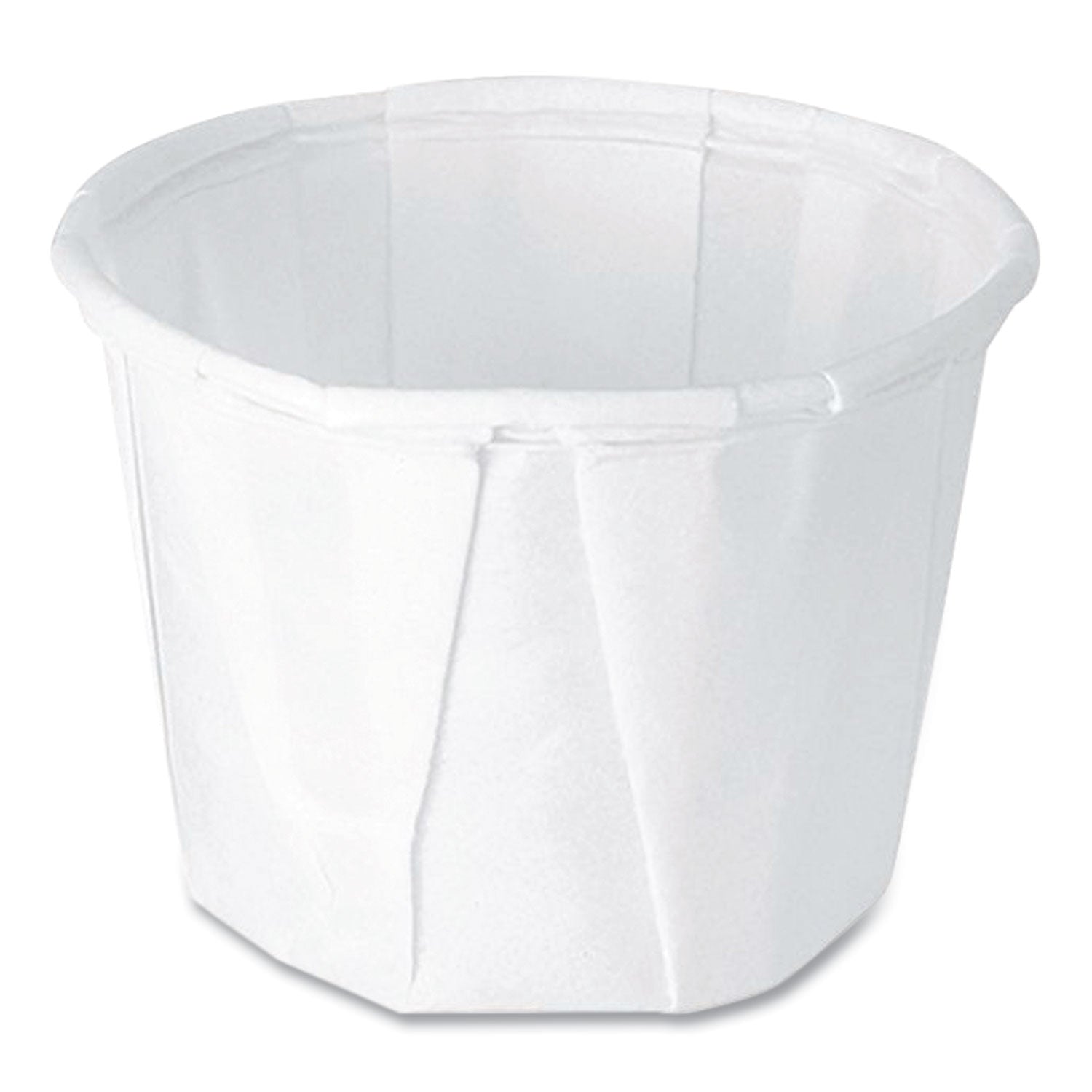 Paper Portion Cups, ProPlanet Seal, 0.5 oz, White, 250/Bag, 20 Bags/Carton - 