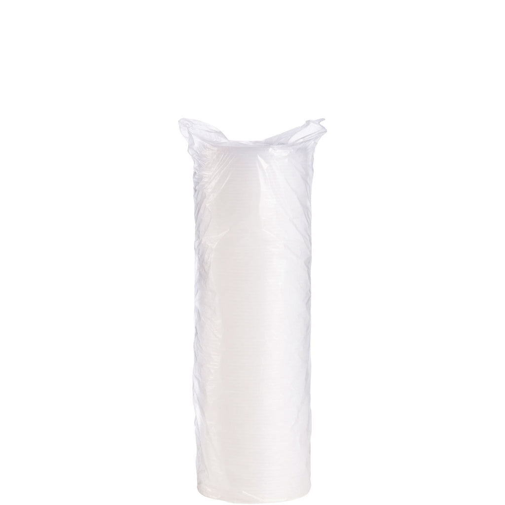 Dart 20 oz HIPS Plastic Non-vented Lid - Translucent - 10 / Pack - Breakroom - Translucent - Plastic, Foam, Polystyrene Body - 100 / Pack