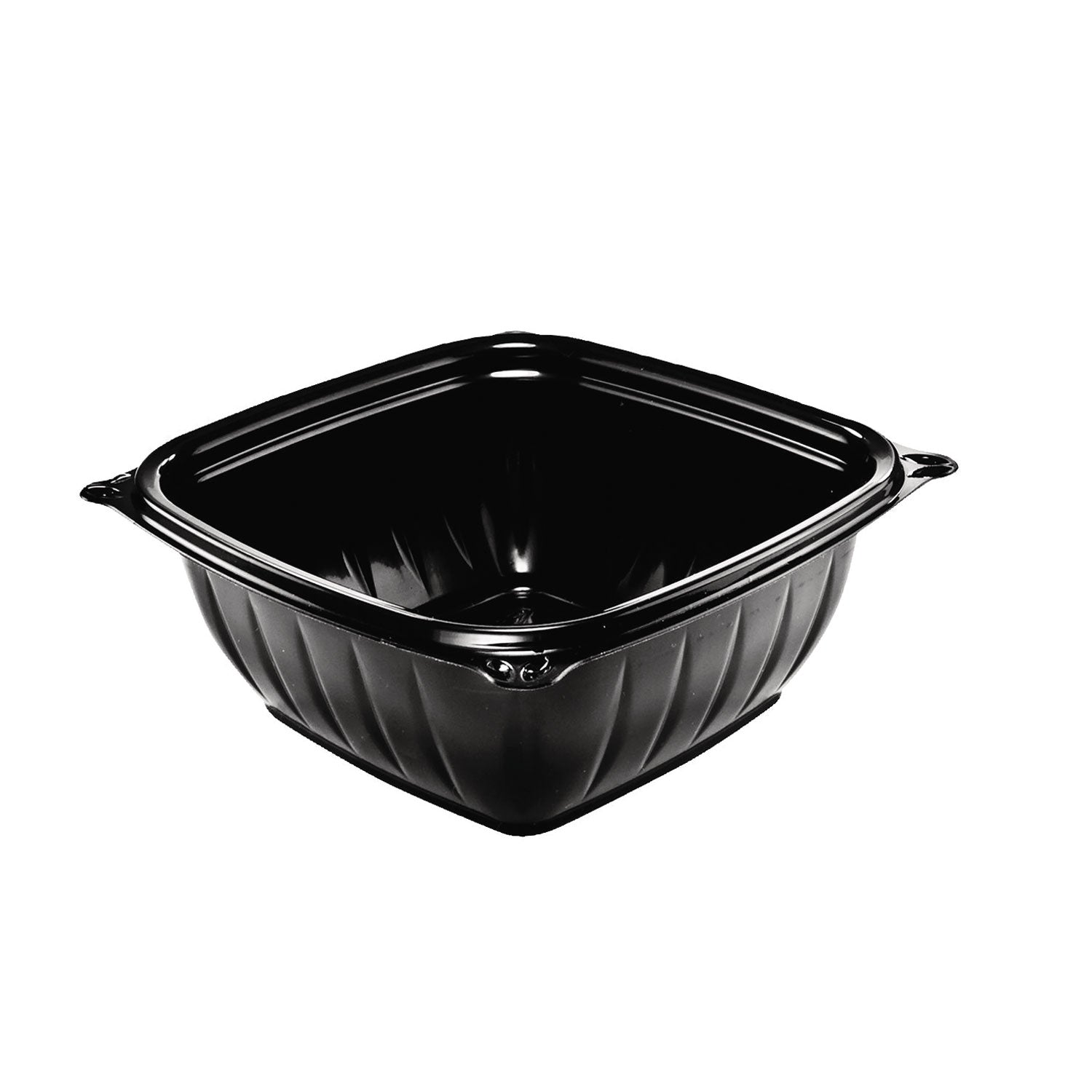 presentabowls-pro-black-square-bowls-12-oz-5-x-5-x-2-black-plastic-63-bag-8-bags-carton_dccb12sb - 1