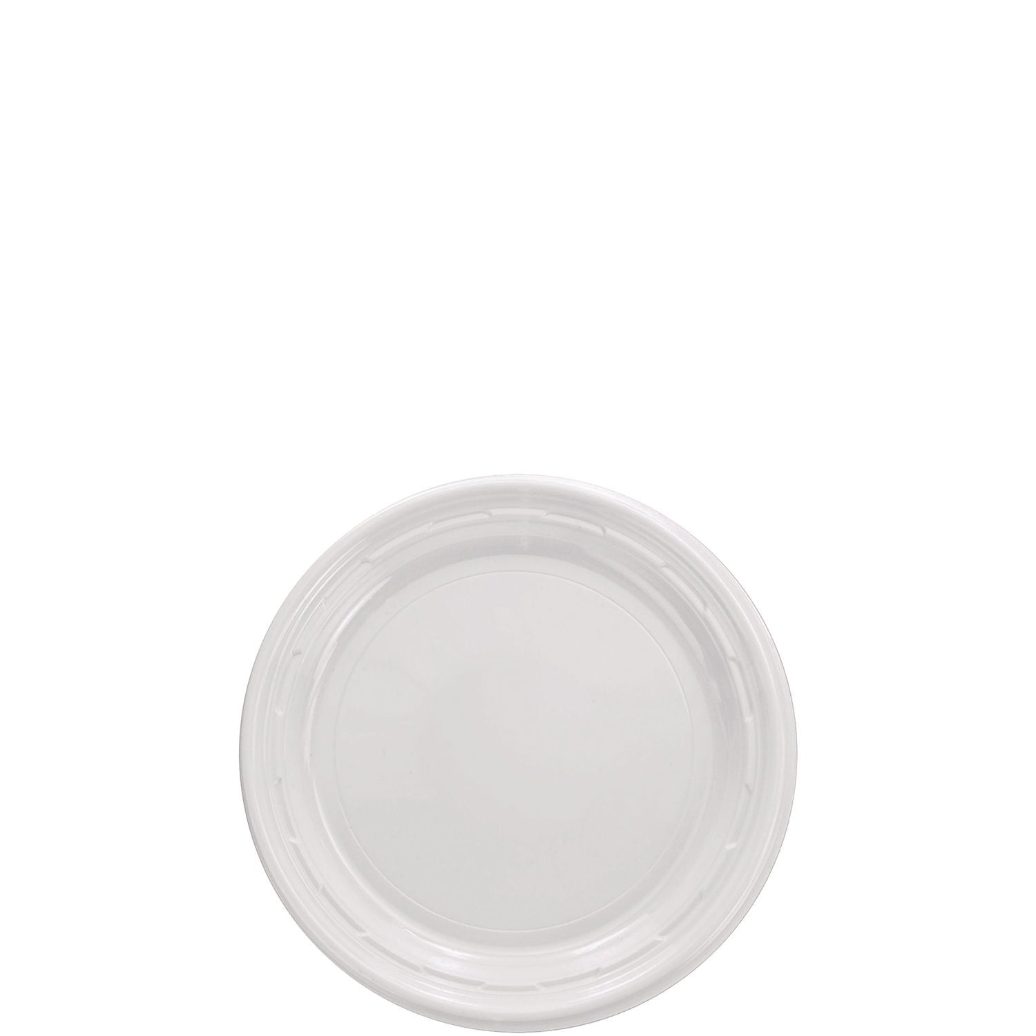 famous-service-plastic-dinnerware-plate-6-dia-white-125-pack_dcc6pwfpk - 1