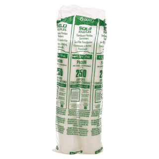 Polystyrene Portion Cups, 4 oz, Translucent, 250/Bag, 10 Bags/Carton