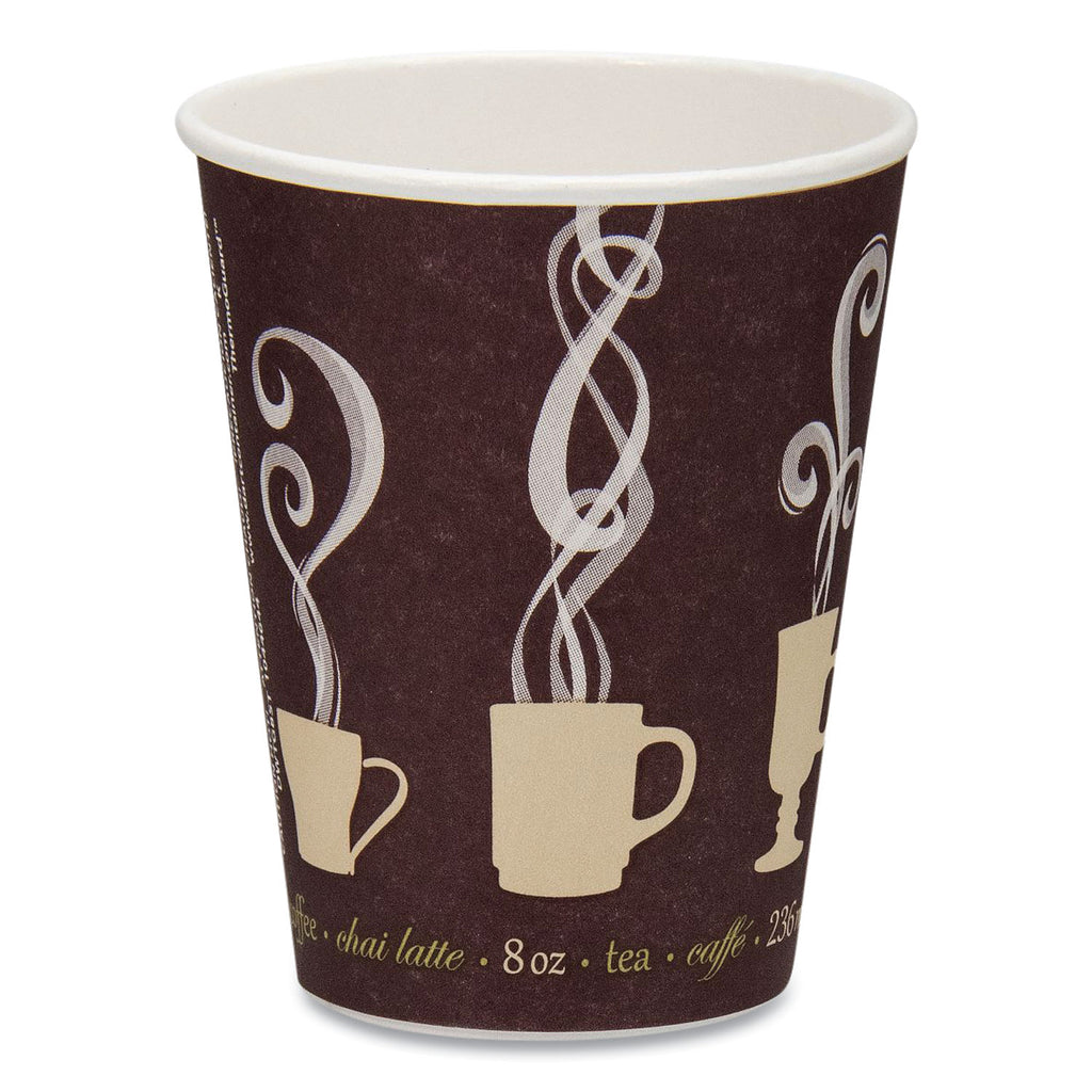 Solo ThermoGuard 8 oz Double Walled Paper Hot Cups - 40 / Bag - Multi - Paper, Polyethylene - Hot Drink, Beverage