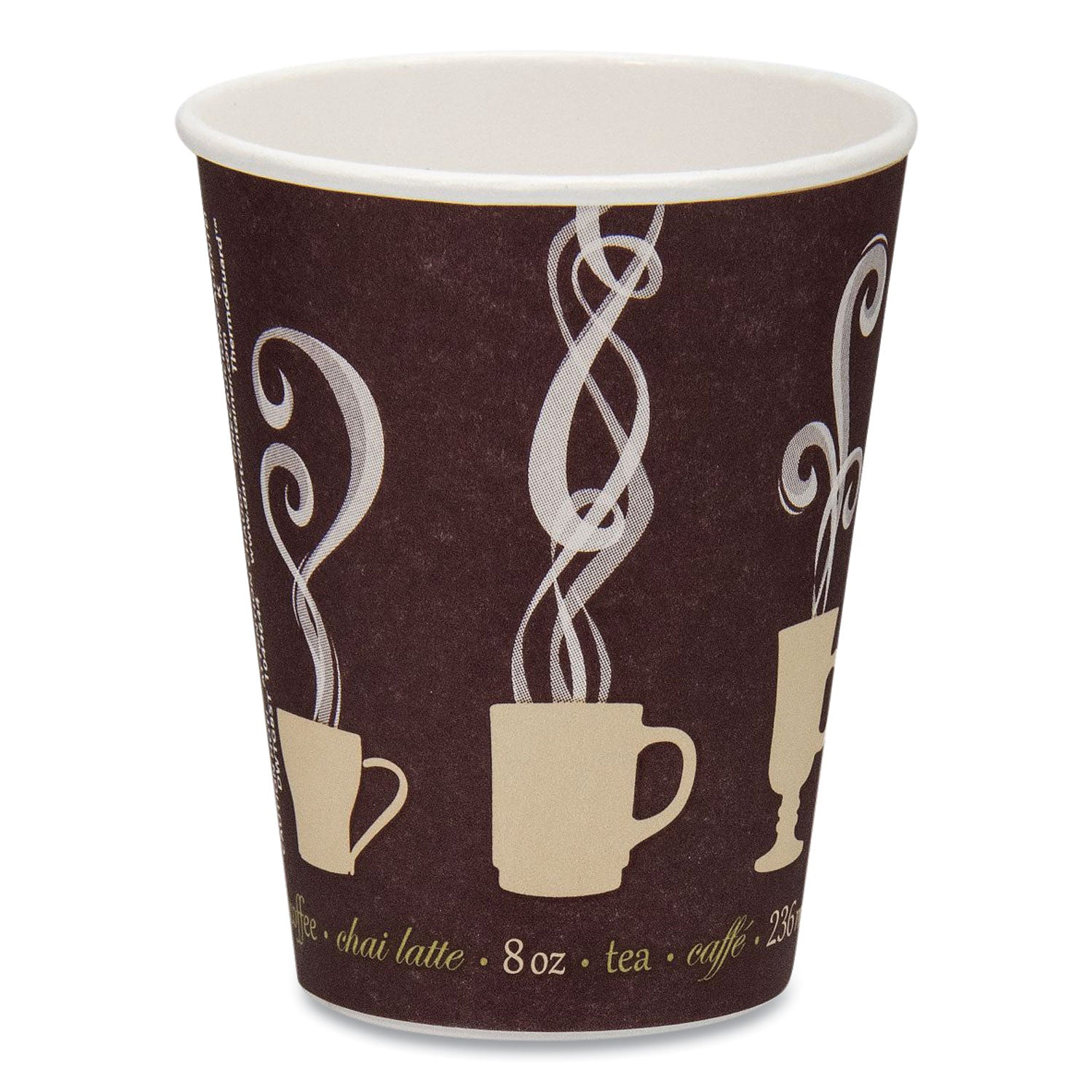 Solo ThermoGuard 8 oz Double Walled Paper Hot Cups - 40 / Bag - Multi - Paper, Polyethylene - Hot Drink, Beverage