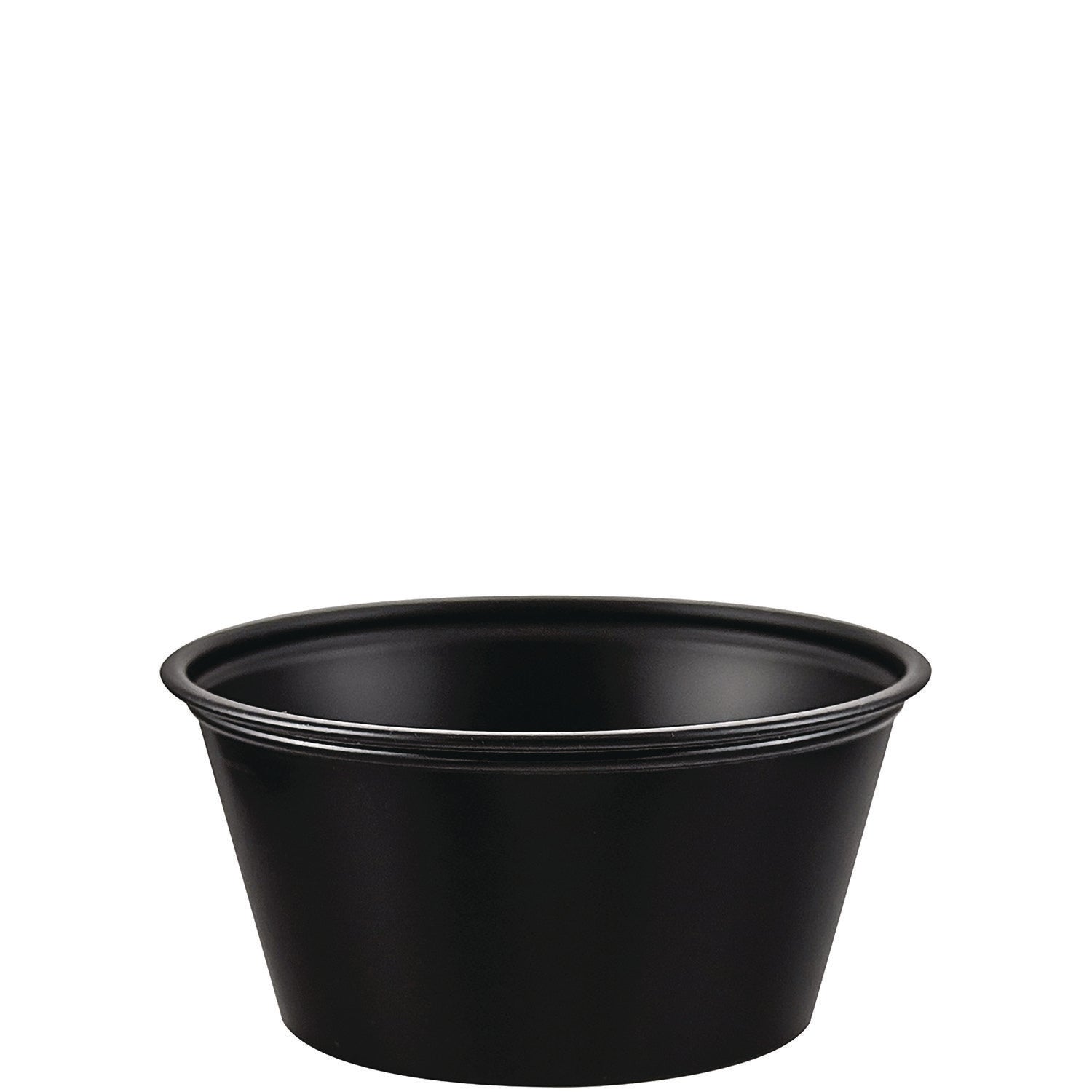 polystyrene-portion-cups-325-oz-black-250-bag-10-bags-carton_dccp325blk - 1