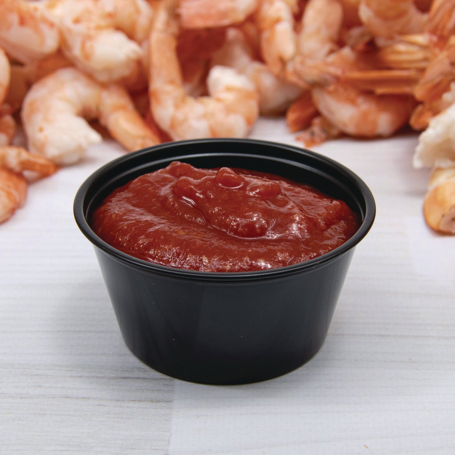 Polystyrene Portion Cups, 3.25 oz, Black, 250/Bag, 10 Bags/Carton