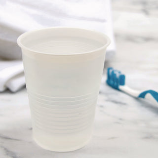 High-Impact Polystyrene Squat Cold Cups, 12 oz, Translucent, 50/Pack