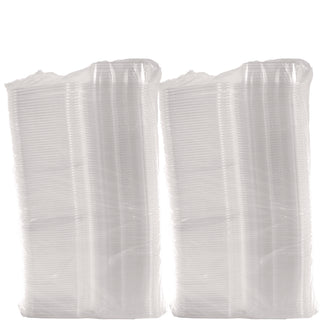 ClearPac SafeSeal rPET Tamper-Resistant Container, ProPlanet Seal, Flat Lid, 24oz, 6.4 x 1.9 x 7.1, Clear, 100/Bag, 2 Bags/CT