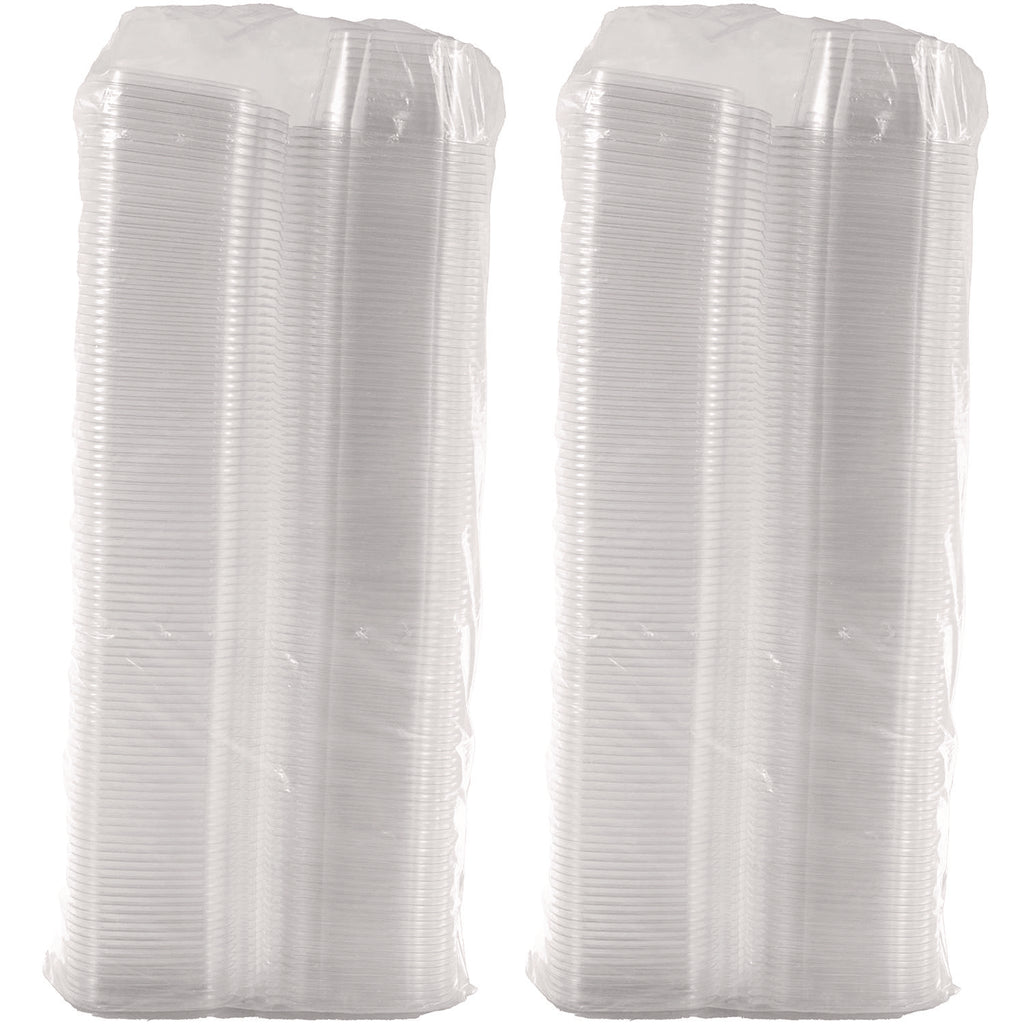 ClearPac SafeSeal Tamper-Resistant/Evident Containers, Domed Lid, 16 oz, 4.9 x 2.9 x 5.5, Clear, Plastic, 100/Bag, 2 Bags/CT
