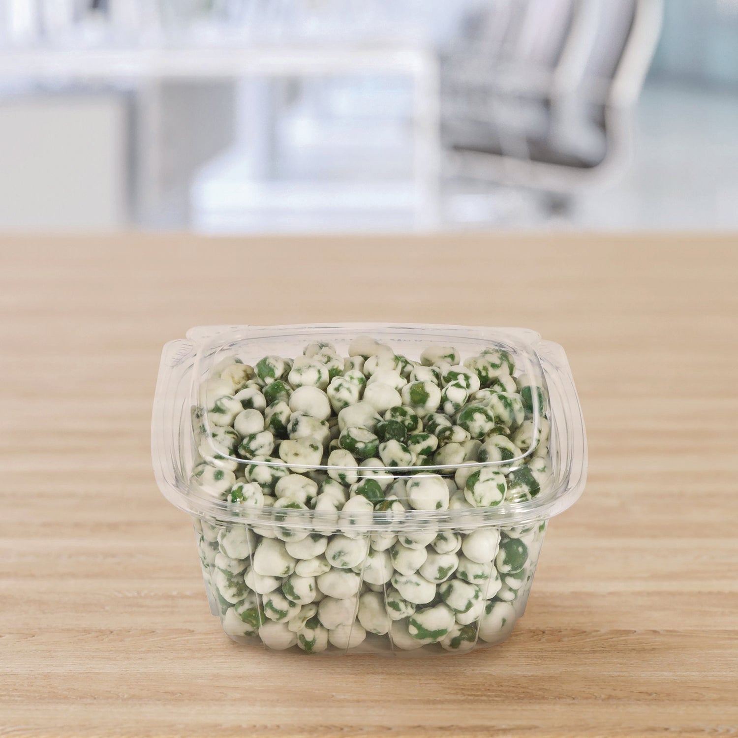ClearPac SafeSeal Tamper-Resistant/Evident Containers, Domed Lid, 16 oz, 4.9 x 2.9 x 5.5, Clear, Plastic, 100/Bag, 2 Bags/CT