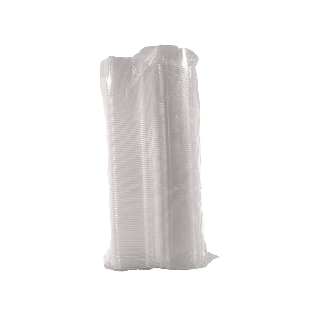 ClearPac SafeSeal Tamper-Resistant/Evident Containers, Flat Lid, 16 oz, 4.9 x 2.5 x 5.5, Clear, Plastic, 100/Bag, 2 Bags/CT