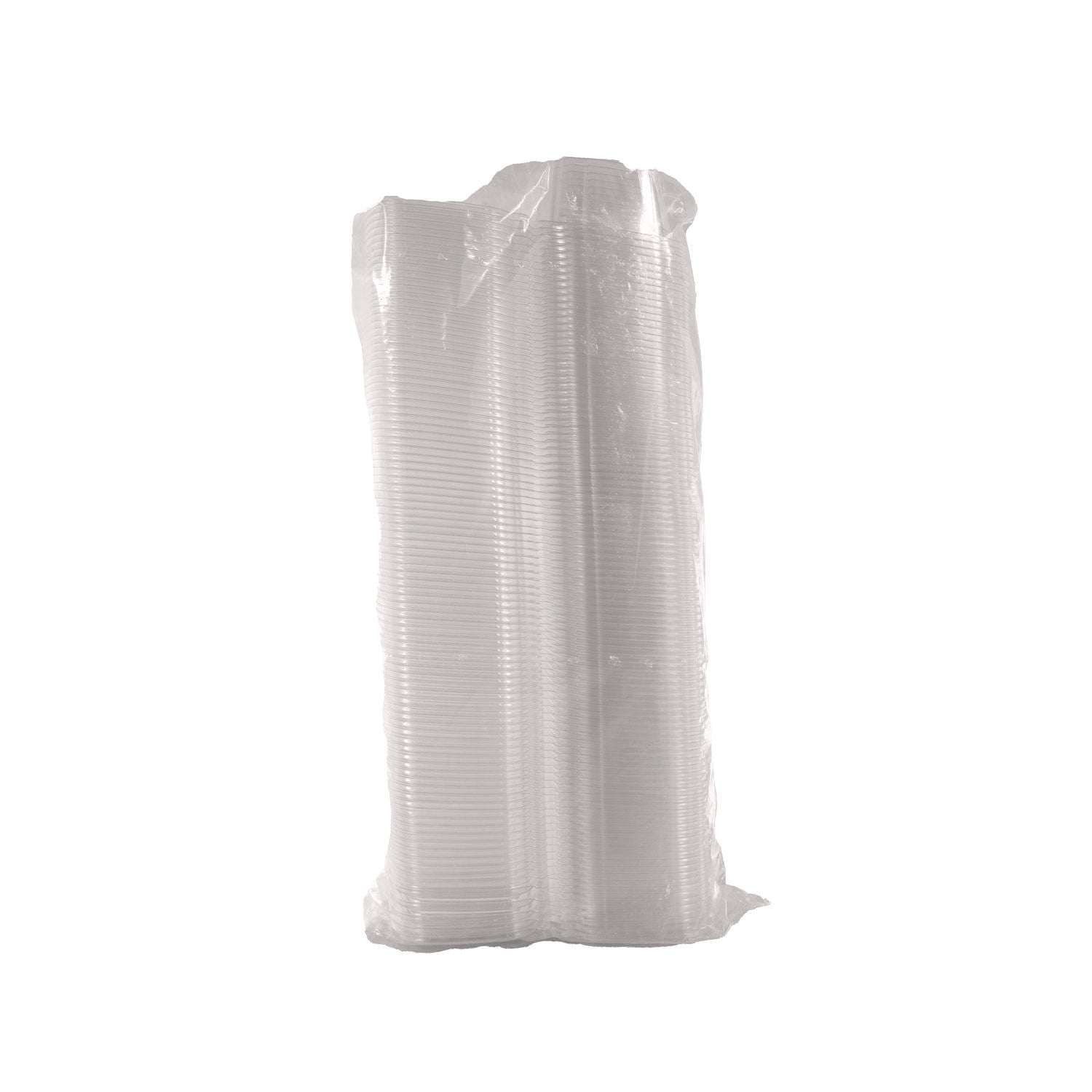 ClearPac SafeSeal Tamper-Resistant/Evident Containers, Flat Lid, 16 oz, 4.9 x 2.5 x 5.5, Clear, Plastic, 100/Bag, 2 Bags/CT