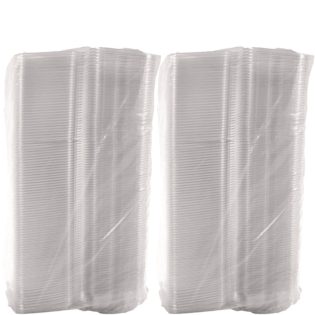 ClearPac SafeSeal Tamper-Resistant/Evident Containers, Domed Lid, 24 oz, 6.4 x 2.3 x 7.1, Clear, Plastic, 100/Bag, 2 Bags/CT