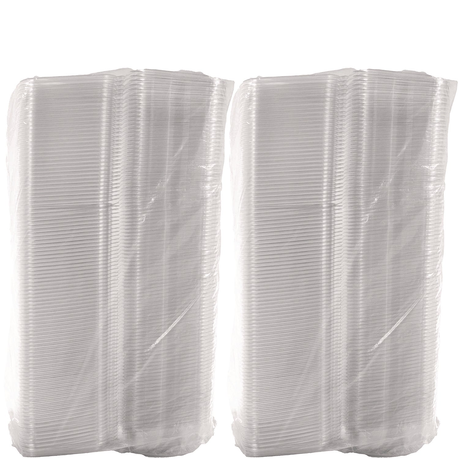 ClearPac SafeSeal Tamper-Resistant/Evident Containers, Domed Lid, 24 oz, 6.4 x 2.3 x 7.1, Clear, Plastic, 100/Bag, 2 Bags/CT