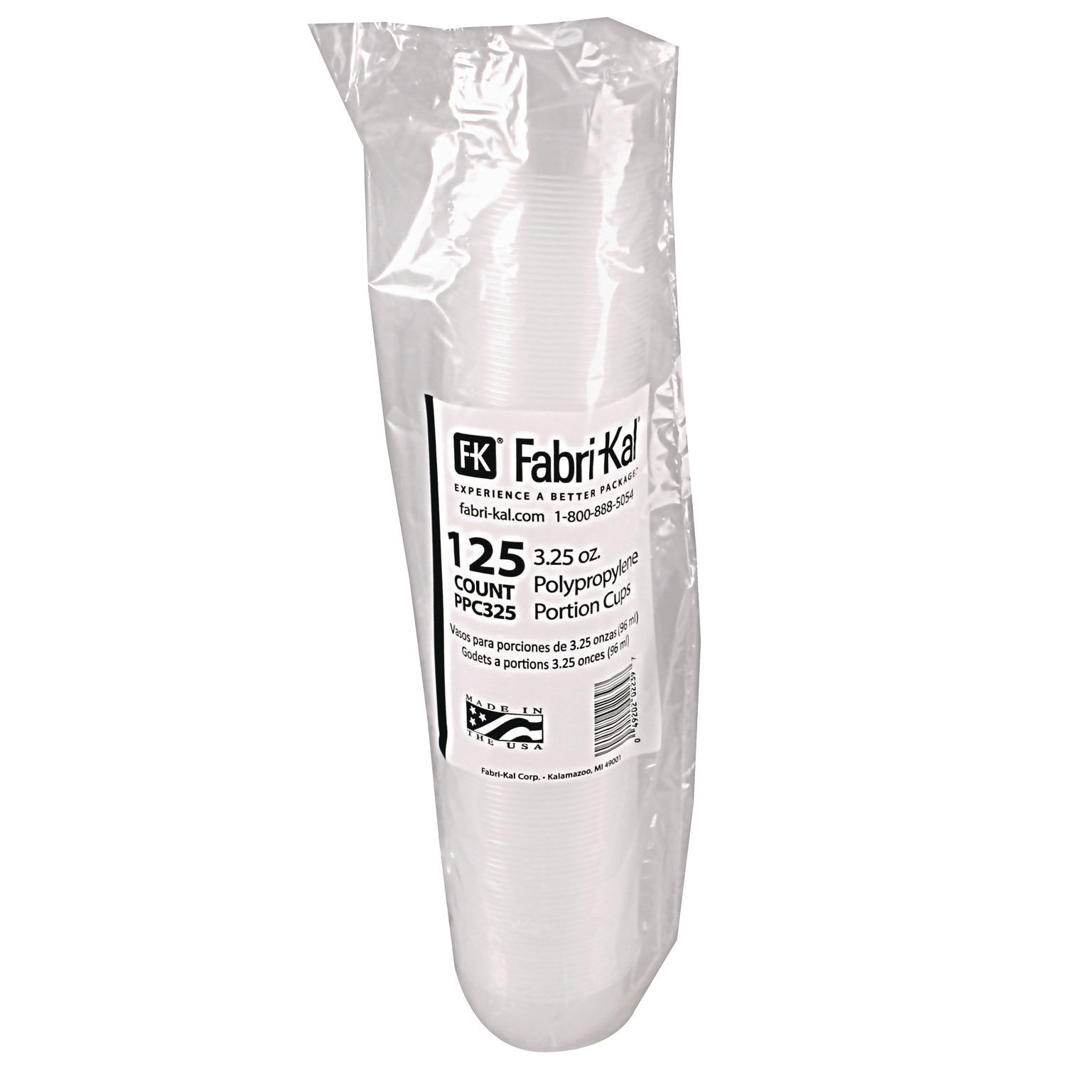 Portion Cups, 2 oz, Clear, 2,500/Carton