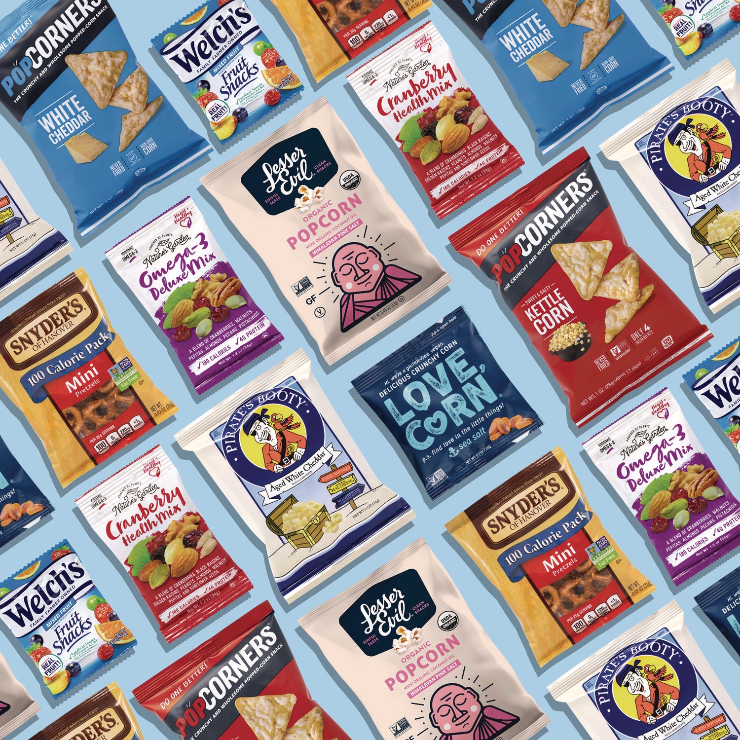 Better For You Snack Box, 37 Assorted Snacks/Box, Ships in 1-3 Business Days
