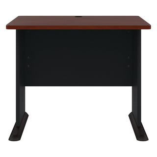 Bush - Series A Workstation Desk, 36w x 26-7/8d x 29-7/8h, Hansen Cherry/Galaxy, Sold as 1 EA - 4
