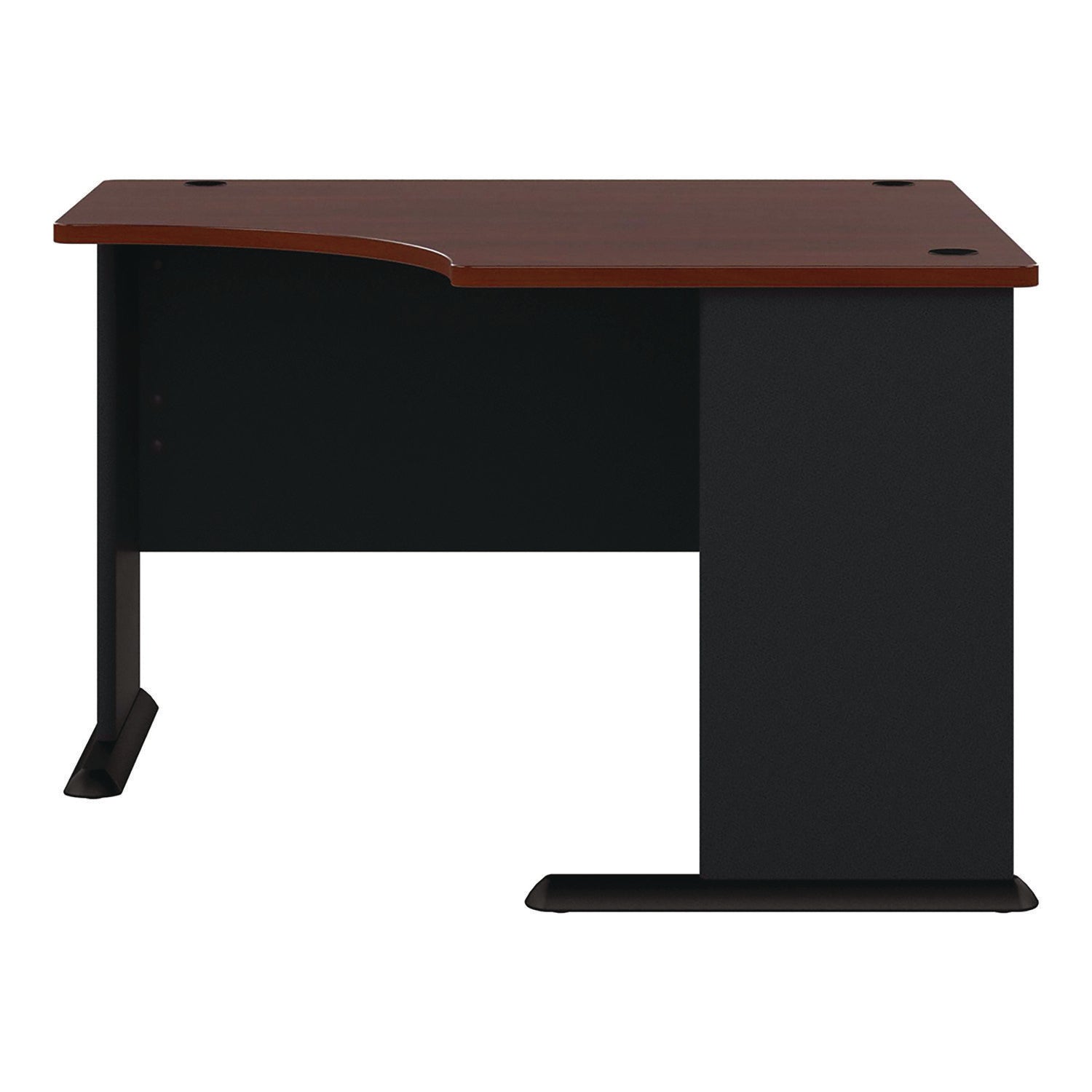 Bush - Series A Corner Desk, 47-1/4w x 47-1/4d x 29-7/8h, Hansen Cherry/Galaxy, Sold as 1 EA - 4