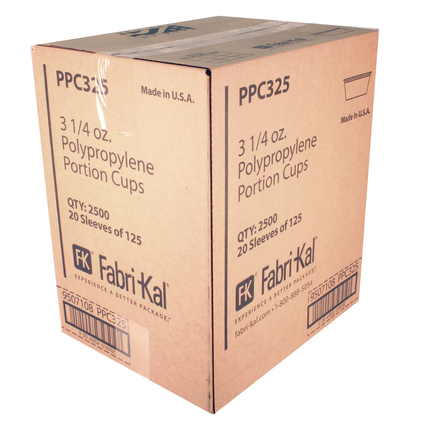 Portion Cups, 2 oz, Clear, 2,500/Carton