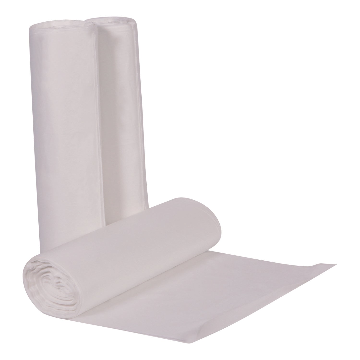 Linear Low Density Can Liners with AccuFit Sizing, 23 gal, 0.9 mil, 28" x 45", Clear, 50/Box