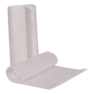 Linear Low Density Can Liners with AccuFit Sizing, 23 gal, 0.9 mil, 28" x 45", Clear, 50/Box