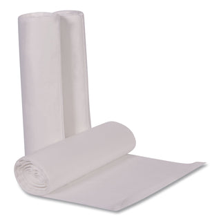 Linear Low Density Can Liners with AccuFit Sizing, 55 gal, 0.9 mil, 40" x 53", Clear, 50/Box