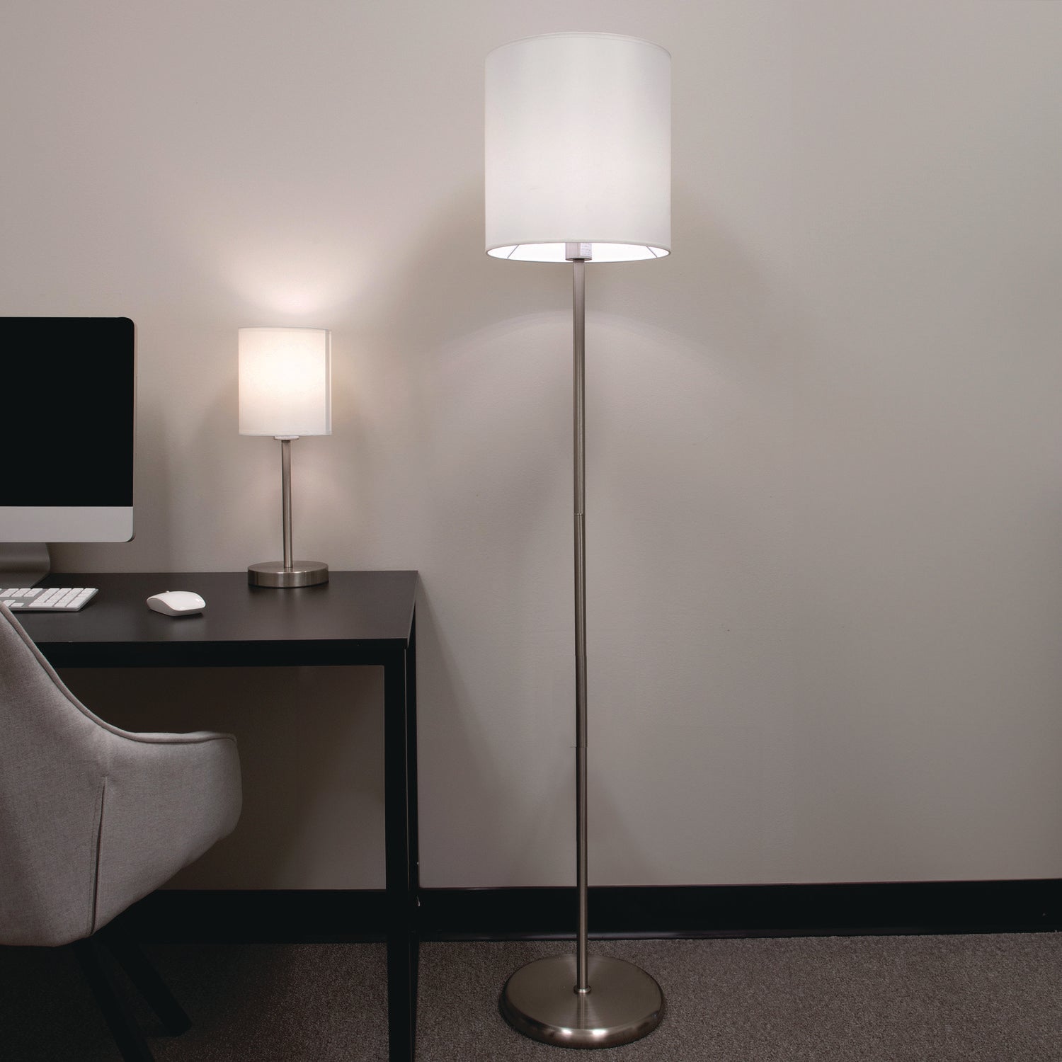 slim-line-lamp-set-table-1263-high-and-floor-615-high-silver_ledl9135 - 8