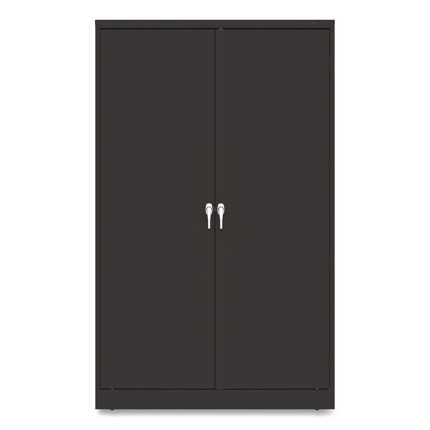 Jumbo Combination Steel Storage Cabinet, 48w x 24d x 78h, Black