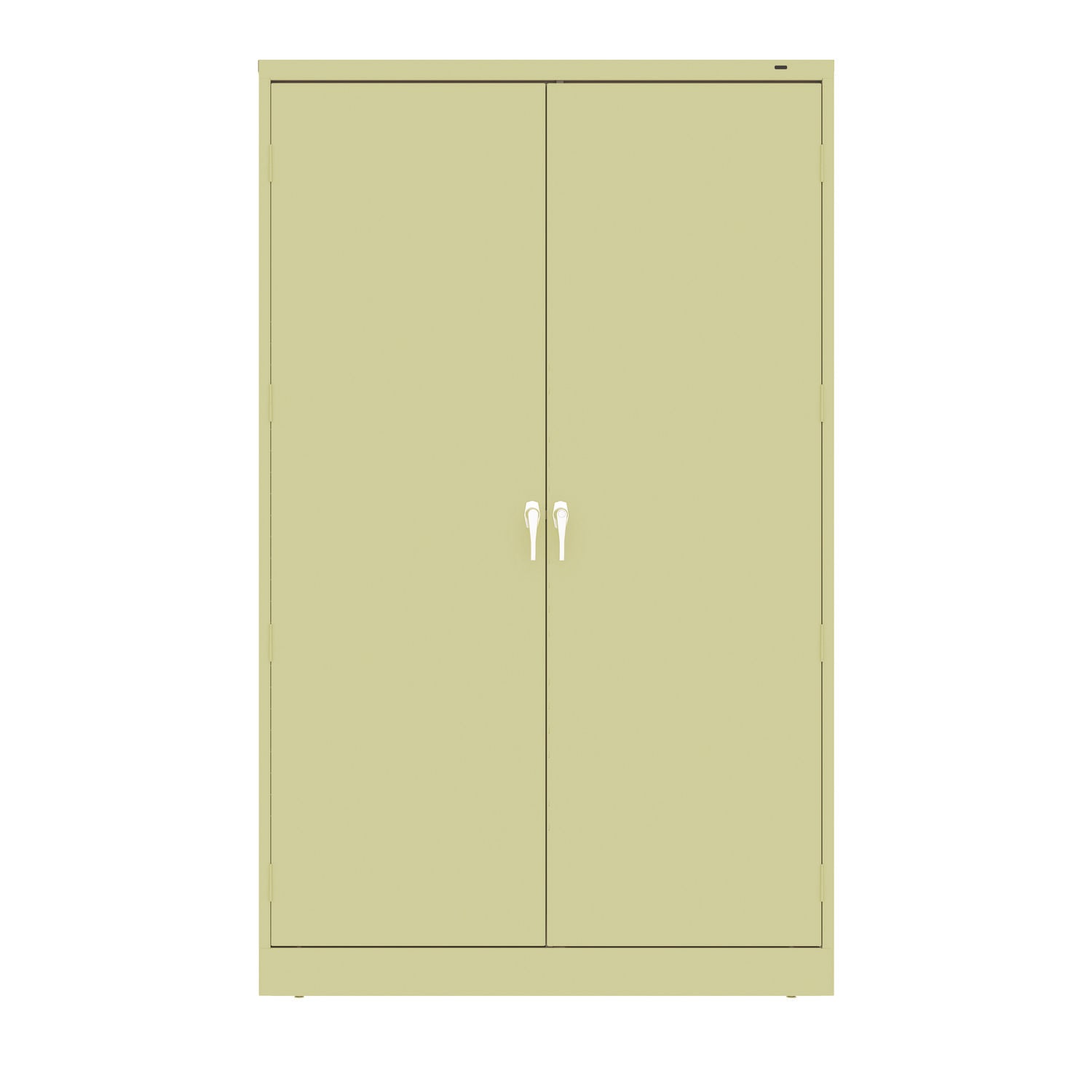 Jumbo Combination Steel Storage Cabinet, 48w x 24d x 78h, Putty - 