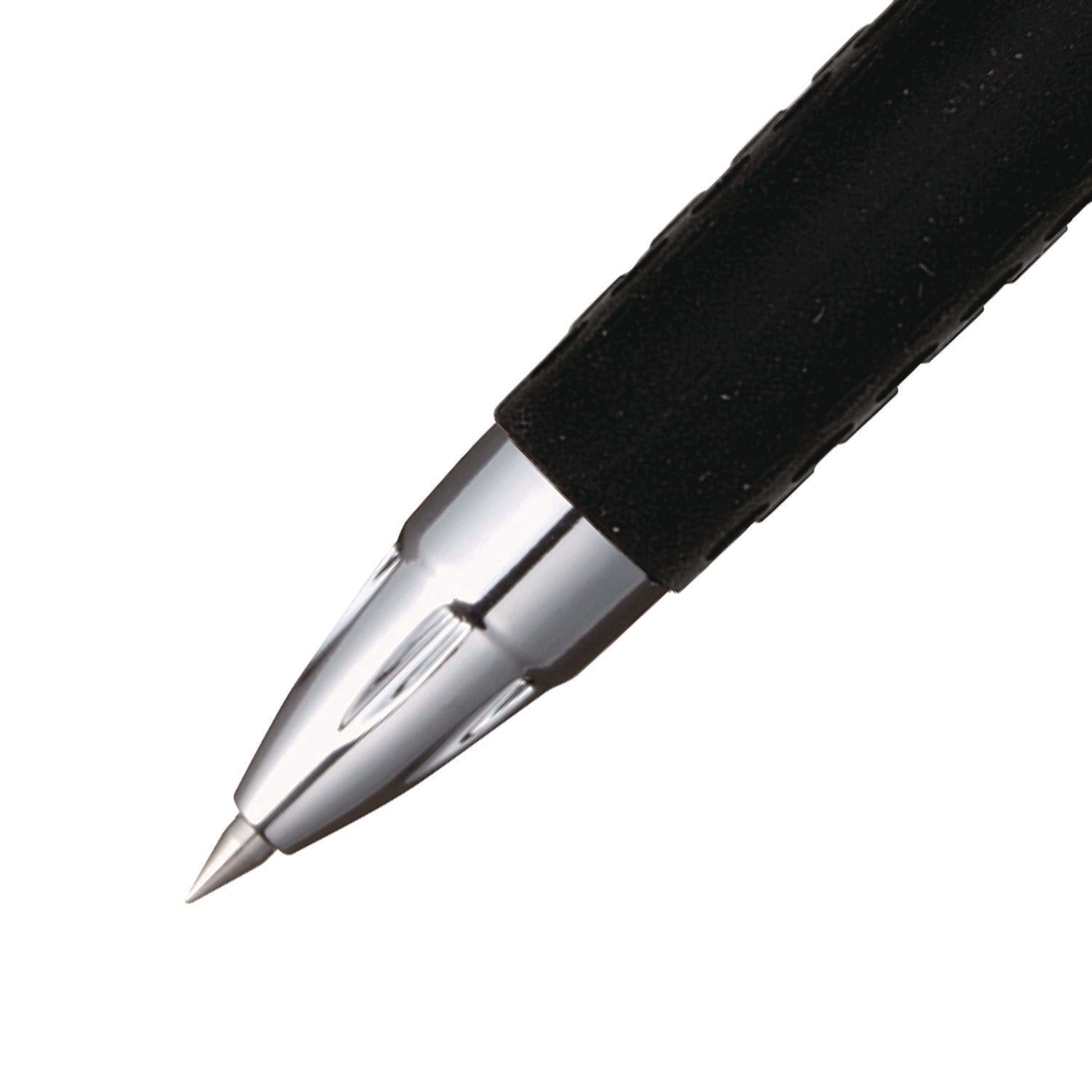 signo-207-gel-pen-retractable-fine-05-mm-black-ink-smoke-black-barrel-4-pack_ubc61270 - 7