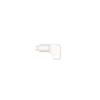 Pure by Gloss and Guild+Pepper ABS Mini Bracket - Screw Mount, 1.25 x 0.84 x 3.65, White, 48/Carton