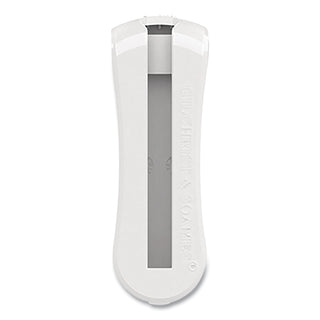 Pure by Gloss and Guild+Pepper ABS Mini Bracket - Tape Mount, 1.25 x 0.84 x 3.65. White, 48/Carton