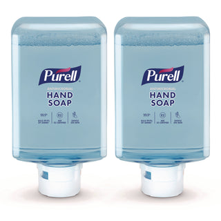 Antimicrobial Fragrance Free Foaming Hand Soap, For ES10 Dispensers, 1,200 mL Refill, 2/Carton