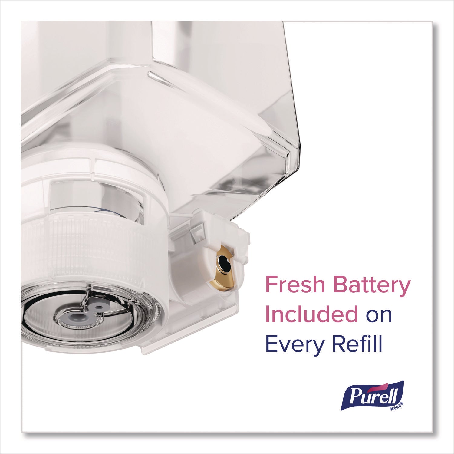 PURELL ES10 Floor Stand with Automatic Dispenser - Floor, Freestanding - Graphite - For High Traffic Area, Sanitizing Dispenser, Waiting Room, Hallway - Low-profile Base, Lightweight, Sturdy