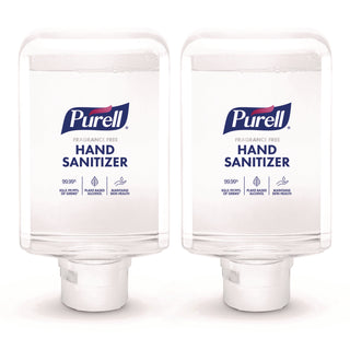 Advanced Hand Sanitizer Fragrance Free Foam, For ES10 Automatic Dispensers, 1,200 mL Refill, Fragrance Free, 2/Carton