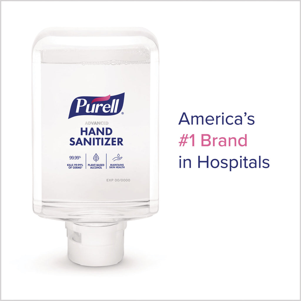 Advanced Hand Sanitizer Foam, For ES10 Automatic Dispenser, 1,200 mL Refill, Citrus Scent, 2/Carton