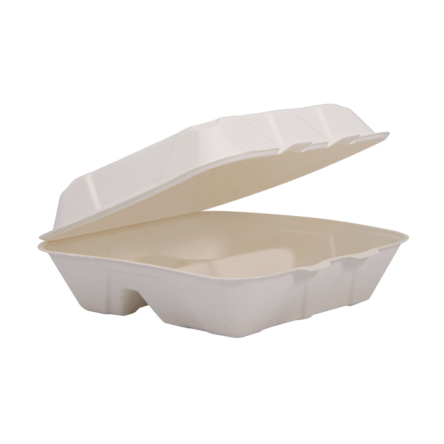 compostable-fiber-hinged-trays-proplanet-seal-3-compartment-925-x-945-x-217-ivory-molded-fiber-200-carton_dcchc9fbr3 - 1