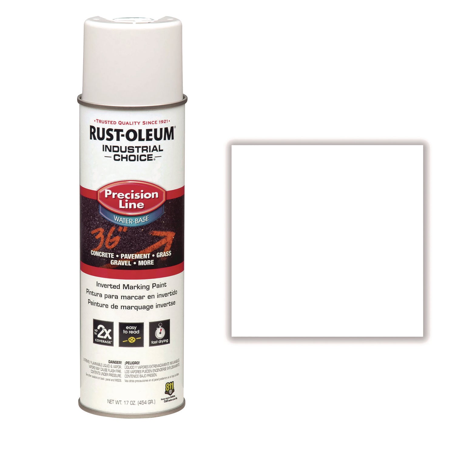 industrial-choice-m1800-system-water-based-precision-line-marking-paint-flat-white-17-oz-aerosol-can-12-carton_rst203039ct - 2