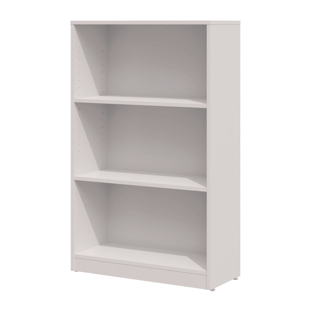 Three-Shelf Bookcase, 27.56" x 11.42" x 44.33", White - 2