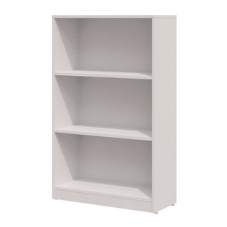Three-Shelf Bookcase, 27.56" x 11.42" x 44.33", White - 2