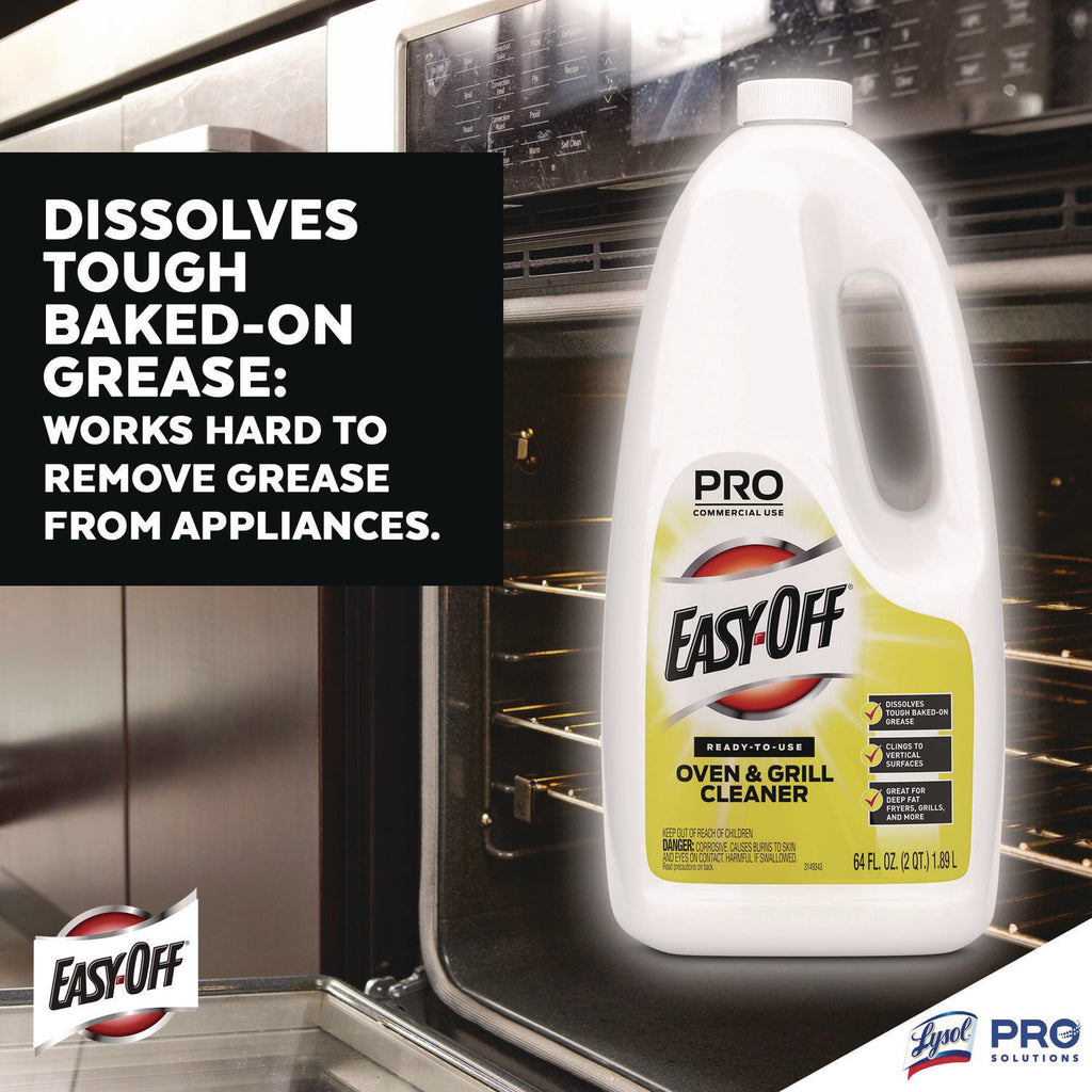 Oven & Grill Cleaner, Liquid, 2qt Bottle, Sold as 1 Each