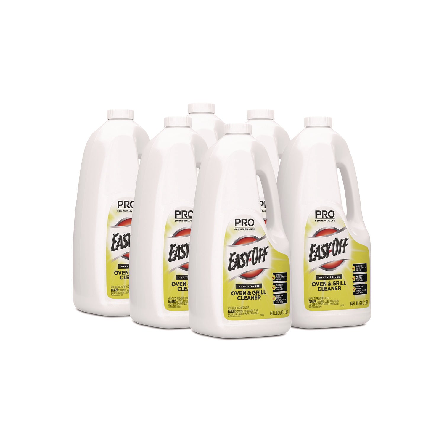 Oven & Grill Cleaner, Liquid, 2qt Bottle, Sold as 1 Each