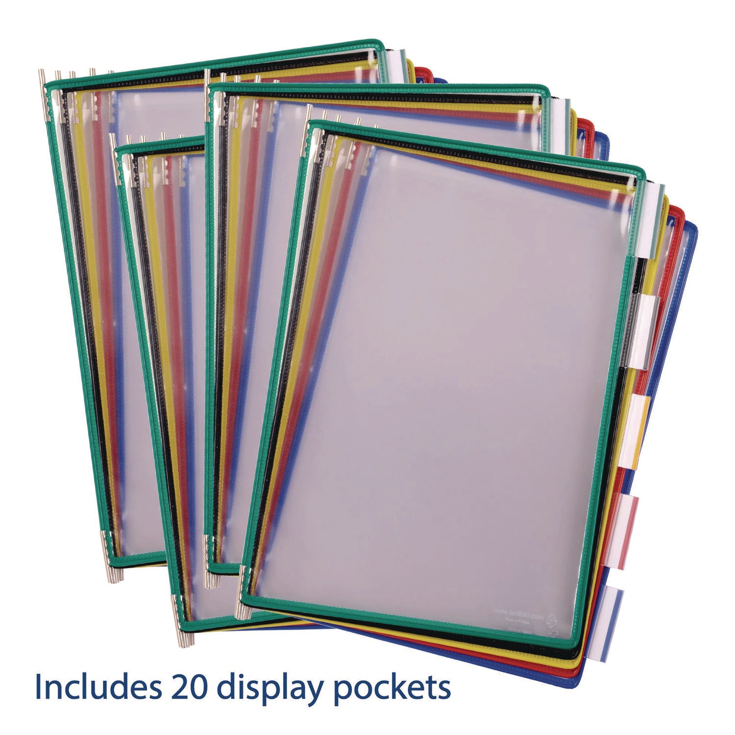 Desktop Reference Starter Set with Display Pockets, 20 Pockets - 