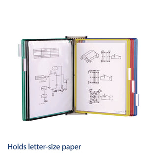 Wall Unit Reference Starter Set, 10 Wire-Reinforced Pockets